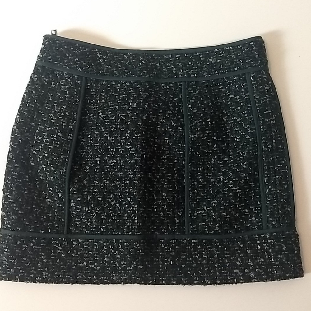J Crew wool blend mini skirt